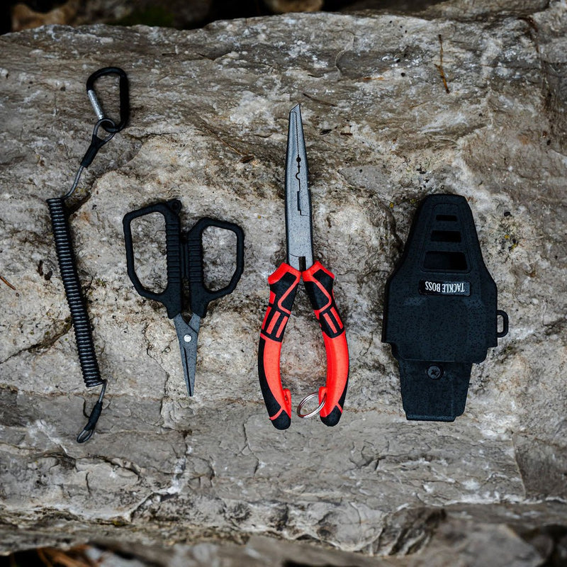 Tackle Boss 4 pcs Outlaw Fishing Plier Set