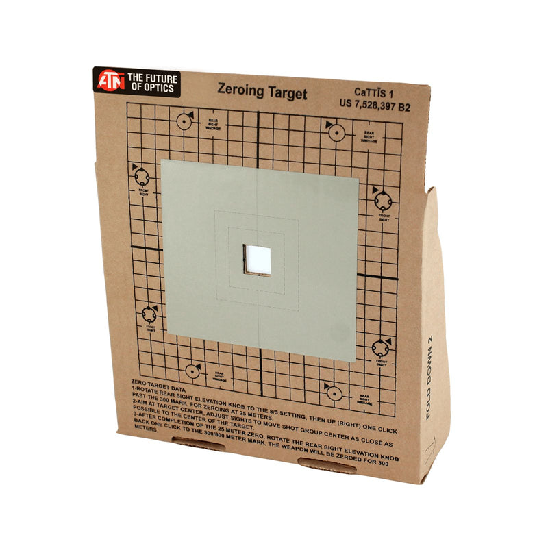 ATN Thermal Targets Zeroing Target/ Cardboard 3 Target Pack