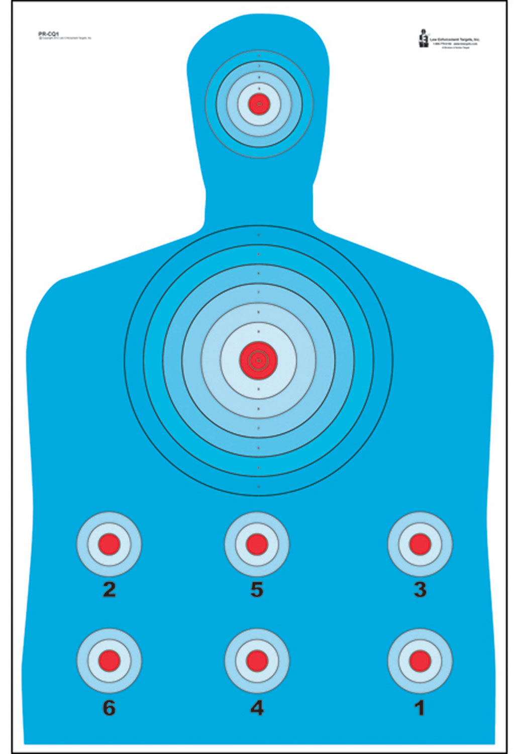 B27 Target Action Target High Visibility Fluorescent Modified B27 Silhouette Pape ...