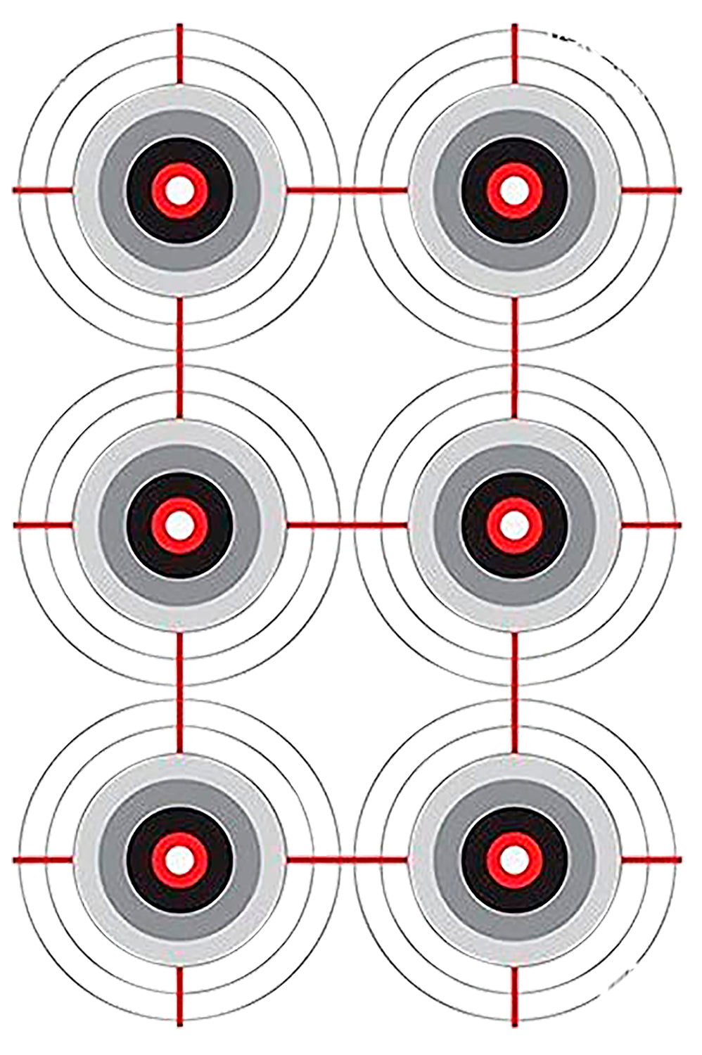 Bull Target Paper Birchwood Casey EZEScorer Bullseye Paper Target 12