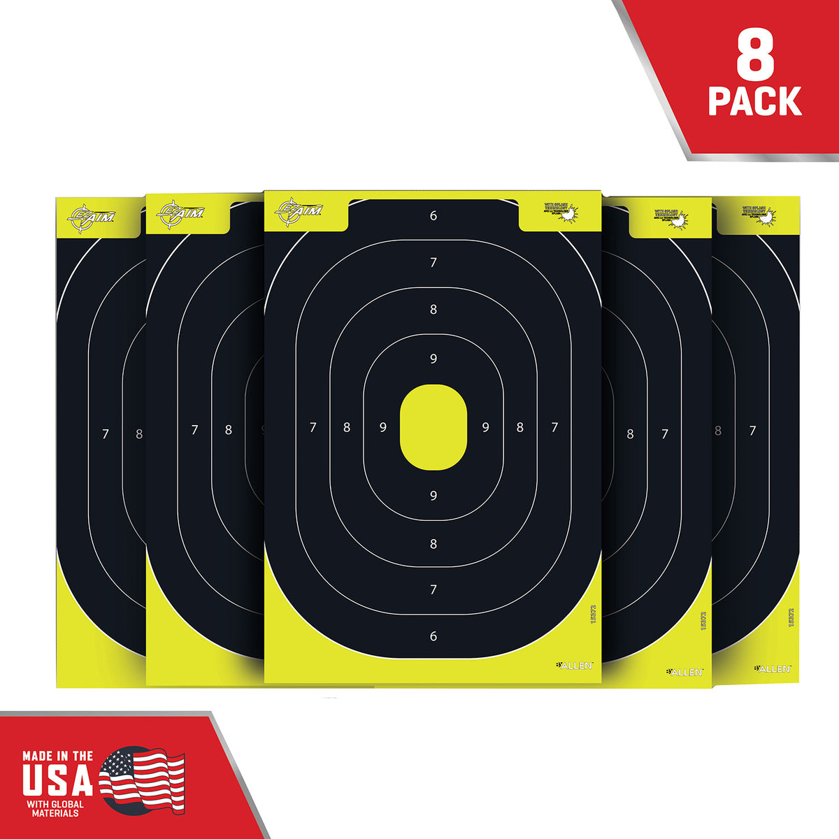 EZAim Splash Shooting Target Paper Target 12.5