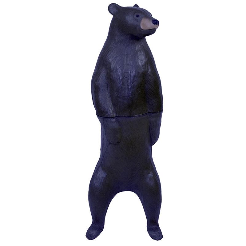 Real Wild 3D Standing Black Bear With Ez Pull Foam