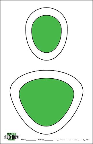 High Visibility Paper Targets for Shooting Range