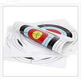 10Pcs Archery Paper, 40X40cm Round Targets Arrow Targets — image 3