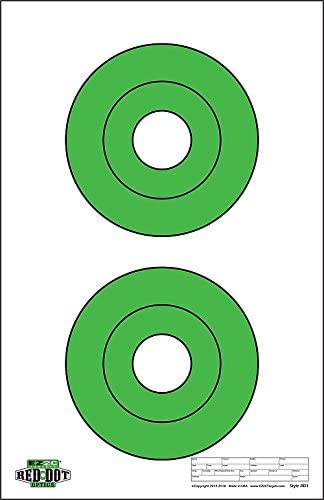 High Visibility Paper Targets for Shooting Range