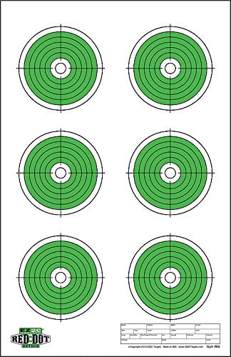 High Visibility Paper Targets for Shooting Range