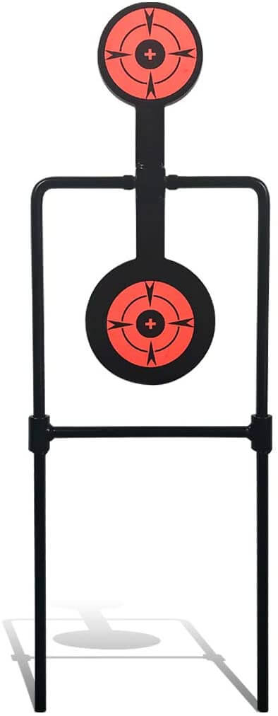 Double Shot Target Double Spinner Shooting Targets — Targets Unlimited