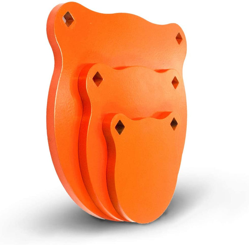 AR500 Steel Shooting Targets Combo Gongs (Set of 3 or set of 4)