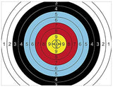 10Pcs Archery Paper, 40X40cm Round Targets Arrow Targets — image 7