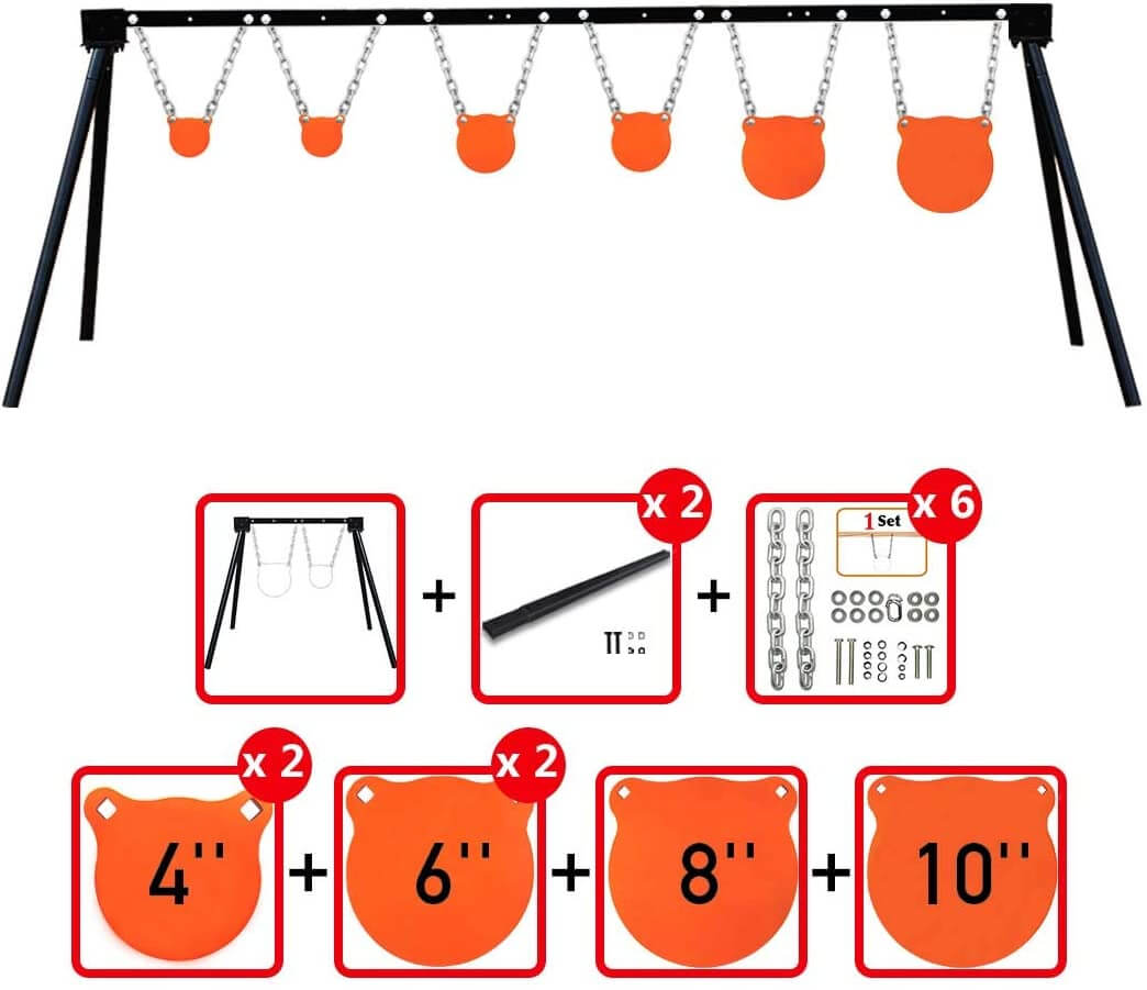 AR500 Shooting Target System Complete Kit Combo – Targets Unlimited