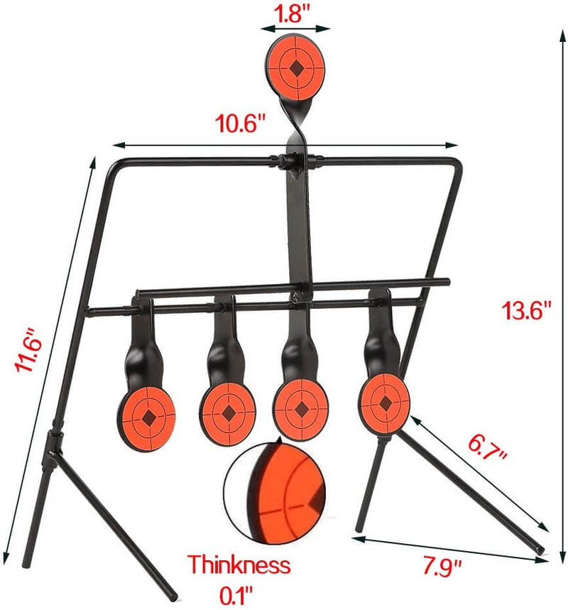 Air Gun Resetting Targets