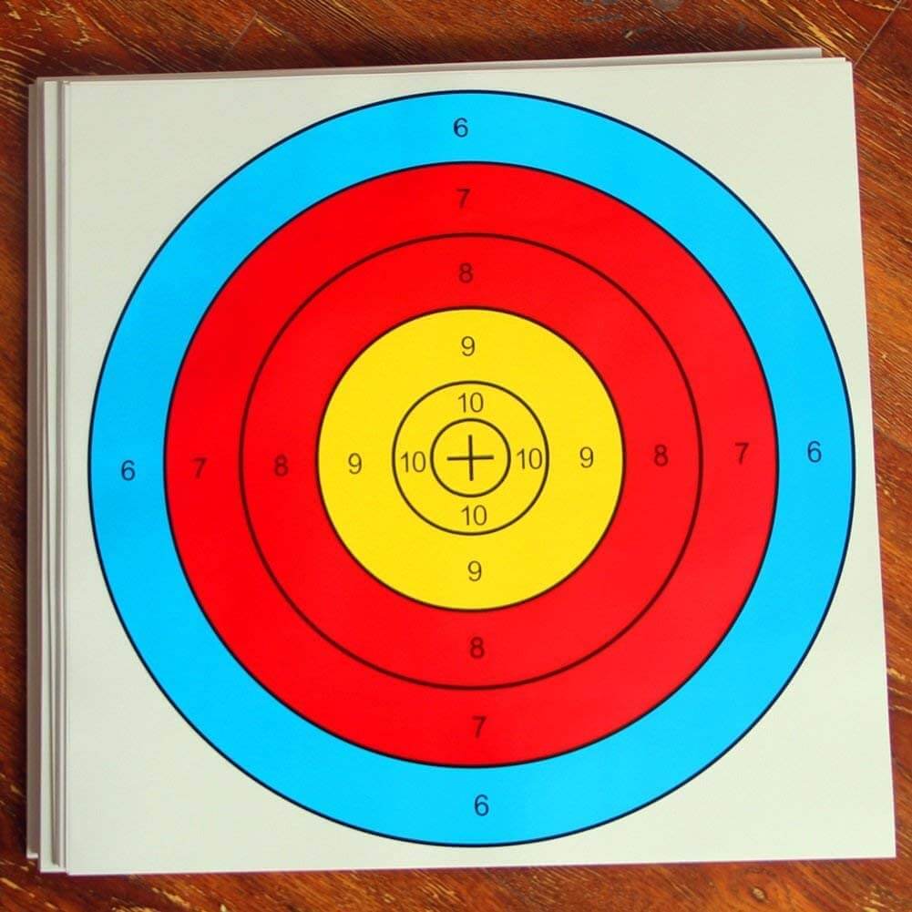 Archery Targets Paper 60Pcs 16x16inch