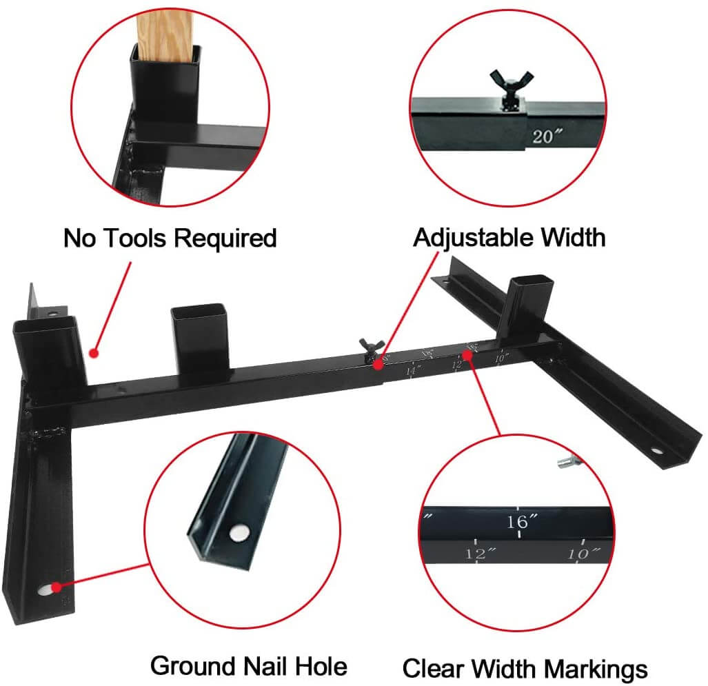 Adjustable Target Stand Base for Paper Shooting Targets (2pk) – Targets ...