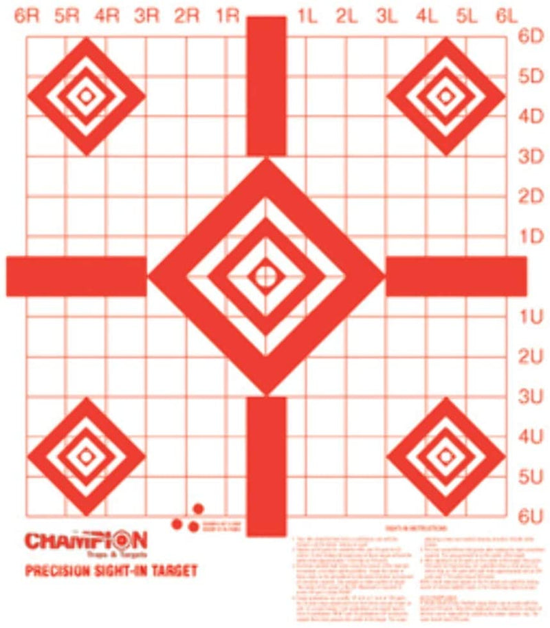 Champion Redfield 16" Diamond Precision Sight-in Targets