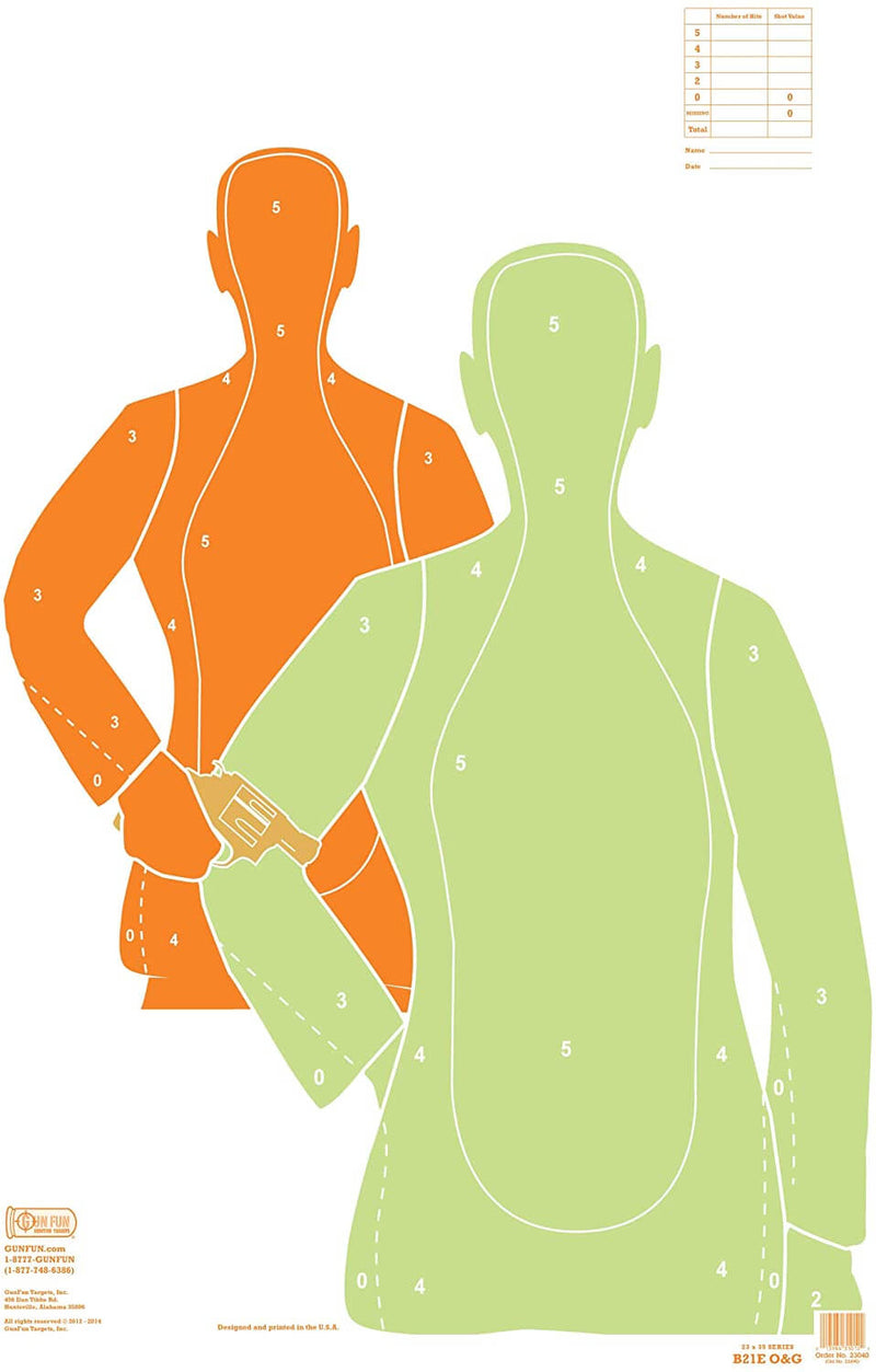 Target Aggressor 9 Pack 23x35