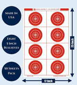 50-Sheet 17X25-inch Large Paper Targets — image 2