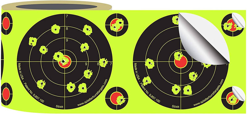 Splatterburst Targets - Roll of (200) 4 Inch