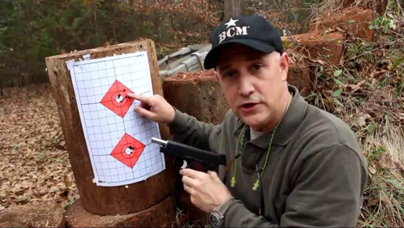 High Visibility Rifle Sight in Target with 1" Grids (25 Packs)