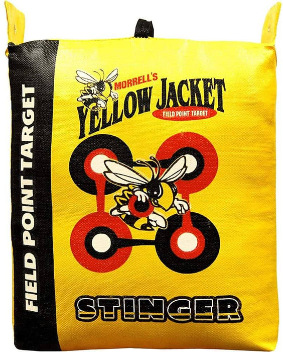 Yellow Jacket 19 Pound Portable Stinger Adult Field Point Archery Bag Target with 2 Shooting Sides
