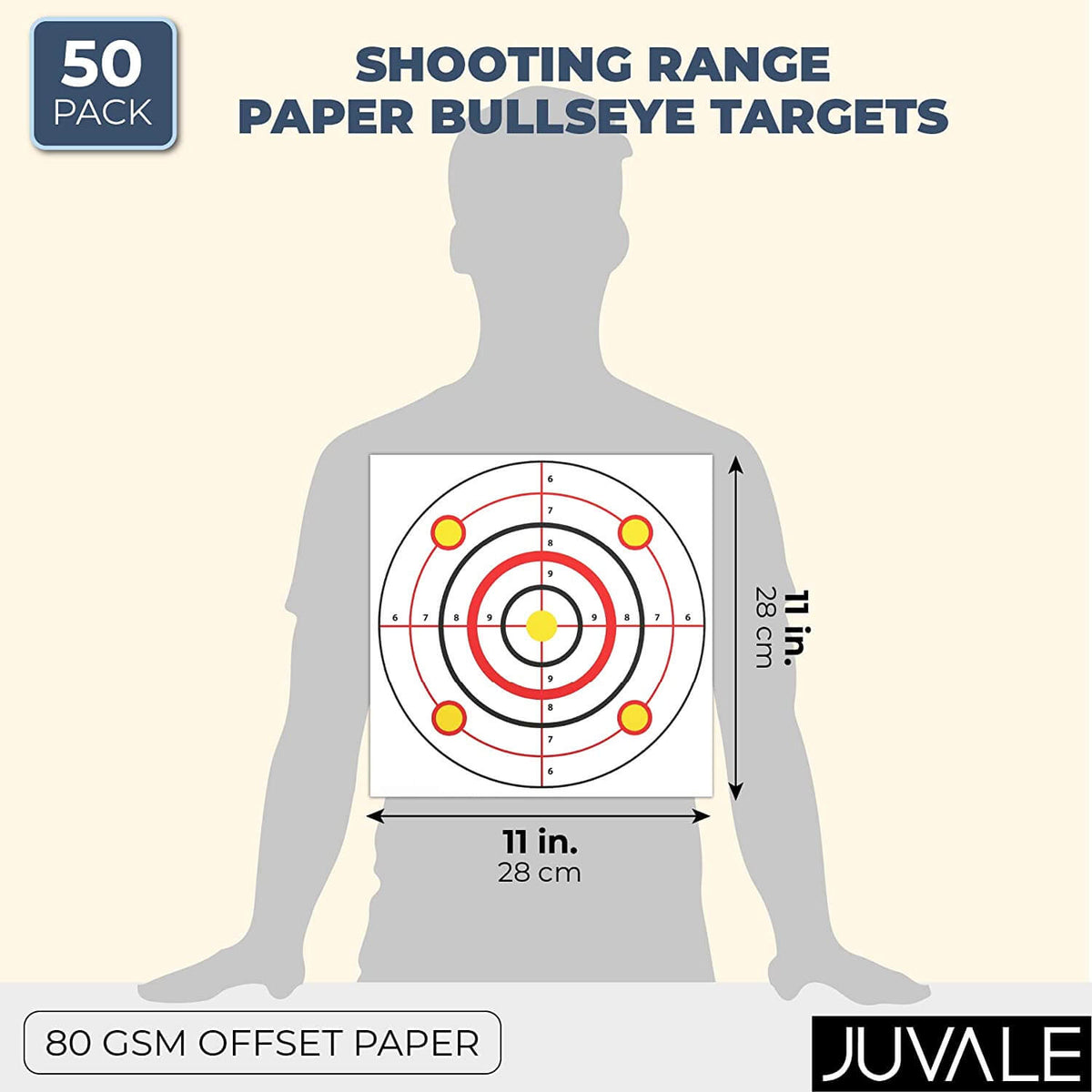 Shooting Range Paper Bullseye Targets – Targets Unlimited