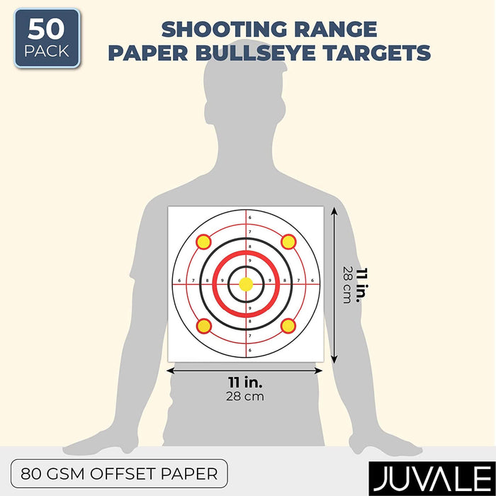 Shooting Range Paper Bullseye Targets