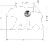 3/8" thick Animal Shapes AR500 Steel Targets — image 3