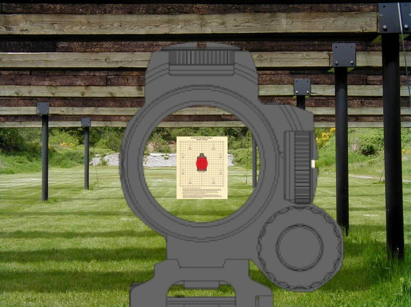 25 Yard Sight-in Targets for a 100-Yard Zero