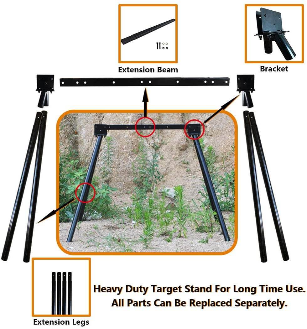 AR500 Shooting Target System Complete Kit Combo