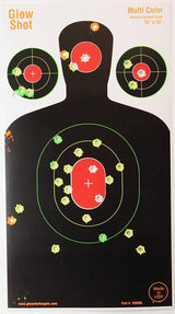 Multi-Color -GlowShot Silhouette Targets — image 3