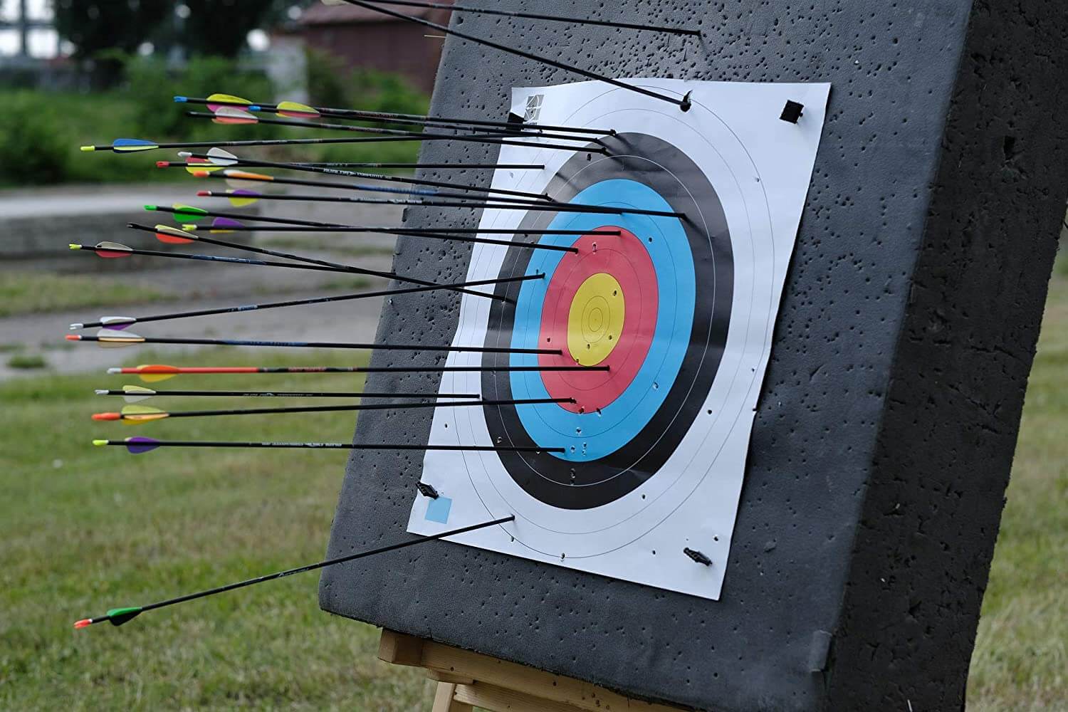 2x2 Ft. Economy Bow Target, Includes 2 Paper Targets and Push Pins