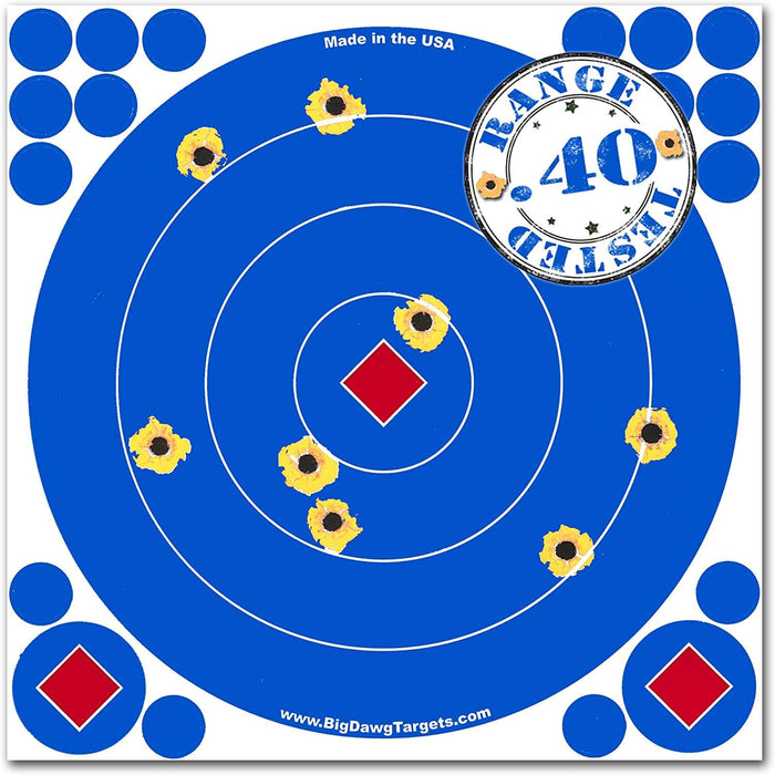 Adhesive 8 Inch Reactive Splatter Targets