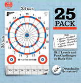 24x35 Inch. Fun Multi-Player Paper Target — image 1
