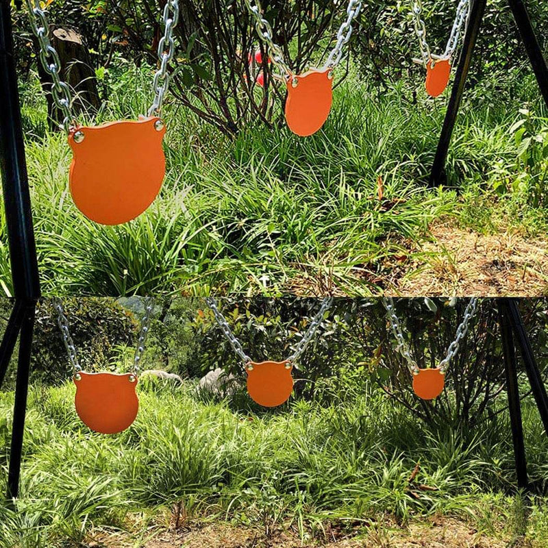 AR500 Steel Shooting Targets Combo Gongs (Set of 3 or set of 4)