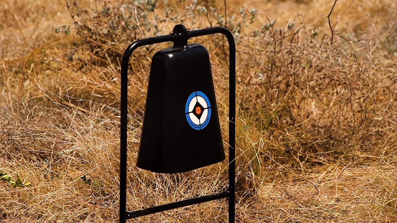 Steel Cow Bell Shooting Plinking Target Rated for .22 Caliber