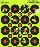 2 inch Stick & Splatter Self Adhesive Shooting Targets — image 1