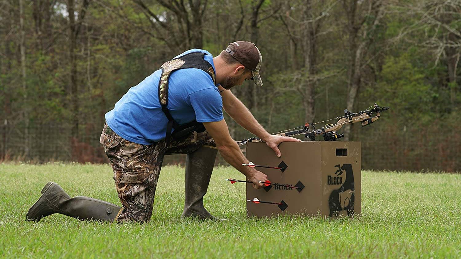 6-Sided Arrow Archery Target with Polyfusion Technology