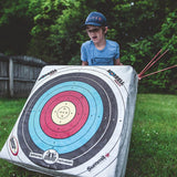 Lightweight Outdoor Portable Youth Kids Range NASP Field Point Archery Bag Target with 2 Sides and 4 Shooting Spots for 30 Pound Bows — image 5