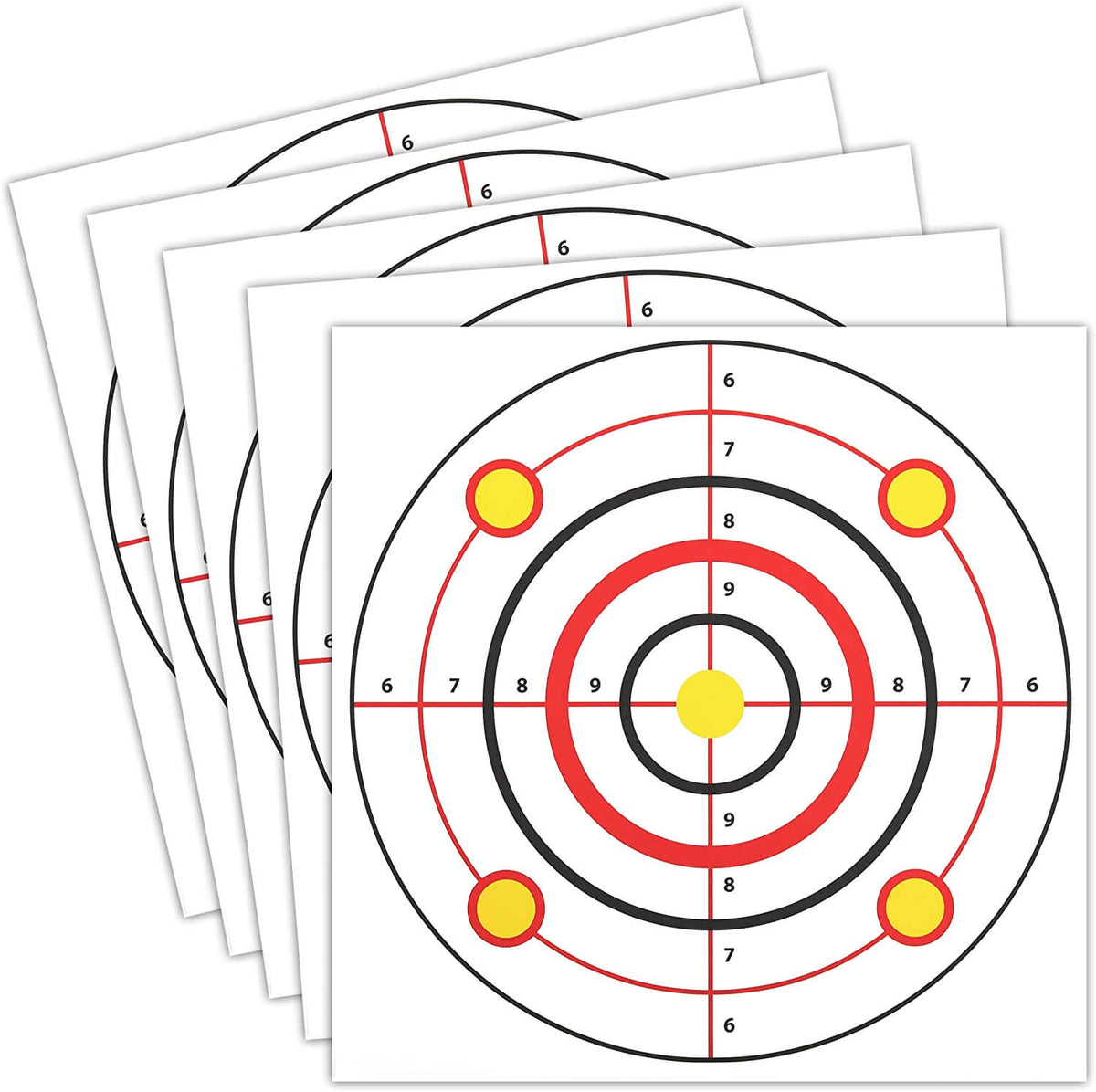 Shooting Range Paper Bullseye Targets