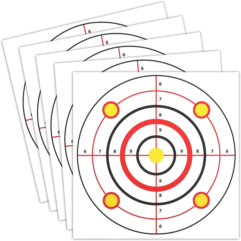 Shooting Range Paper Bullseye Targets