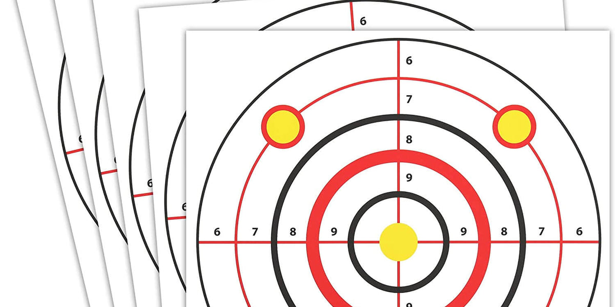Shooting Range Paper Bullseye Targets — Targets Unlimited