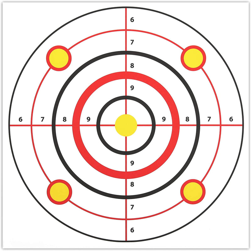 Shooting Range Paper Bullseye Targets