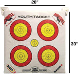 Lightweight Outdoor Portable Youth Kids Range NASP Field Point Archery Bag Target with 2 Sides and 4 Shooting Spots for 30 Pound Bows — image 6