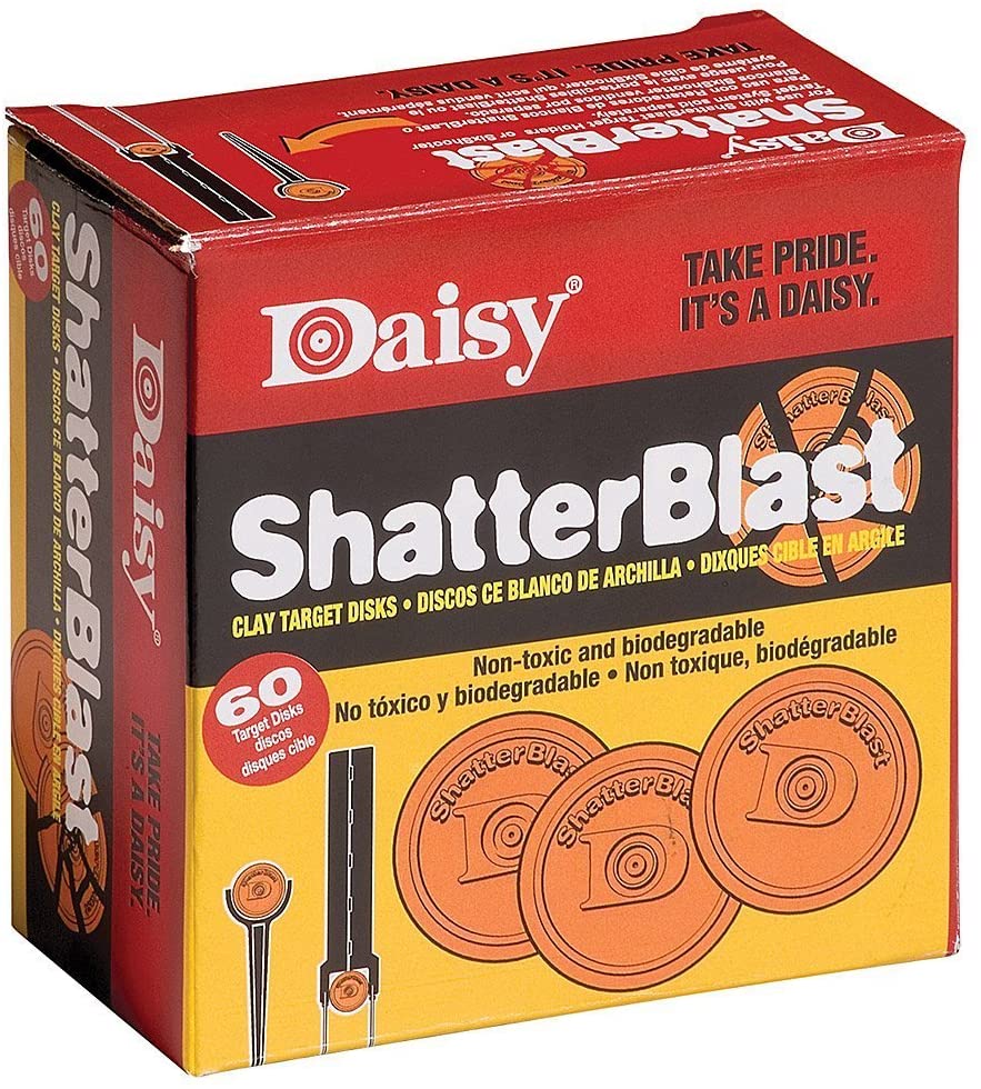 Shatterblast Breakable Refill Target 2" Disks (60 Pack)