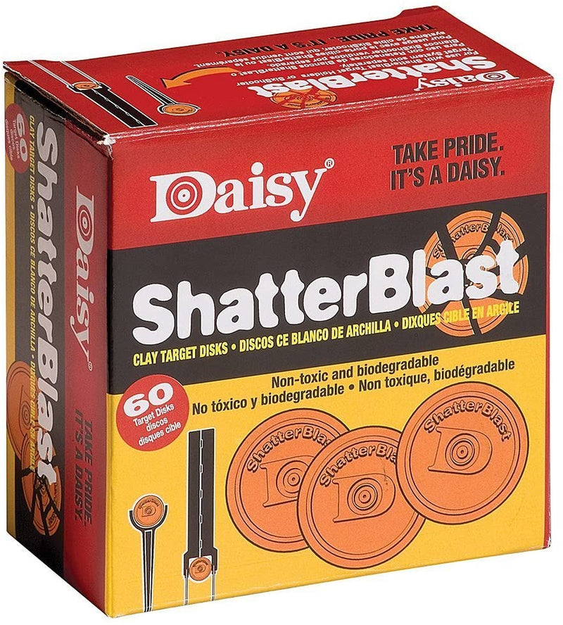 Shatterblast Breakable Refill Target 2" Disks (60 Pack)