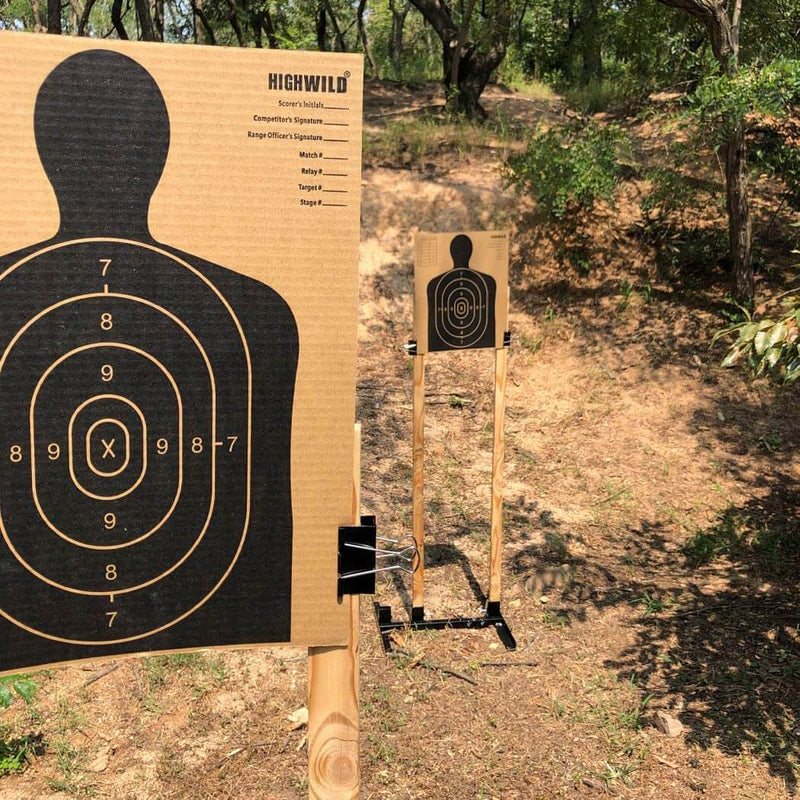 13" X 16" Cardboard Silhouette Targets (Pack of 50)