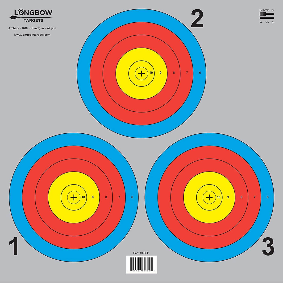 Archery 5 SPOT & 3 SPOT Vegas Targets — Targets Unlimited