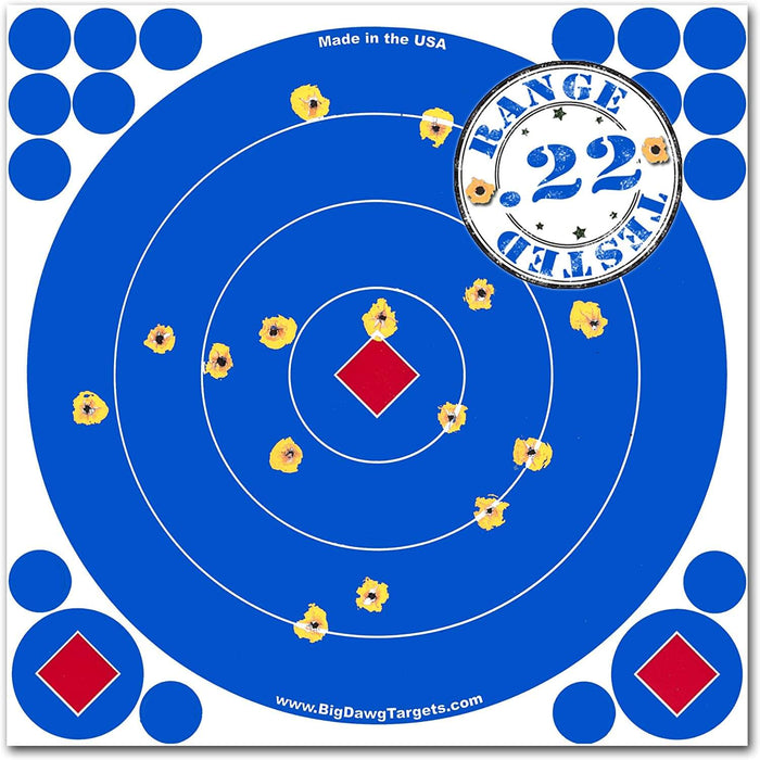 Adhesive 8 Inch Reactive Splatter Targets