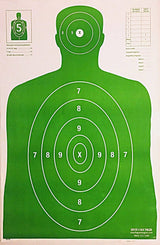 23" x 35" B-27 Silhouettes, Bright Green and Blue Package — image 3