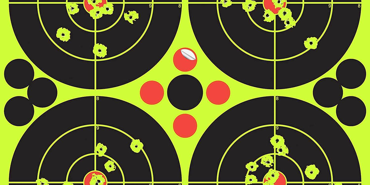 6 inch Adhesive Stick & Splatter Shooting Targets — Targets Unlimited