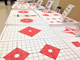 High Visibility Rifle Sight in Target with 1" Grids (25 Packs) — image 8